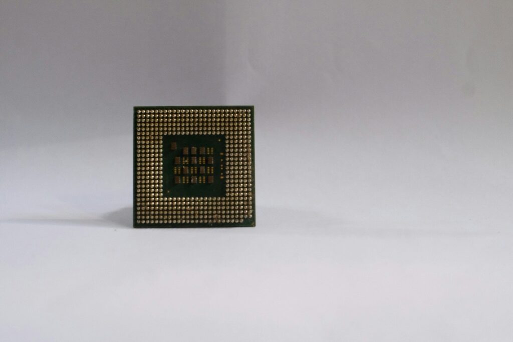 A picture showing the quantum chip