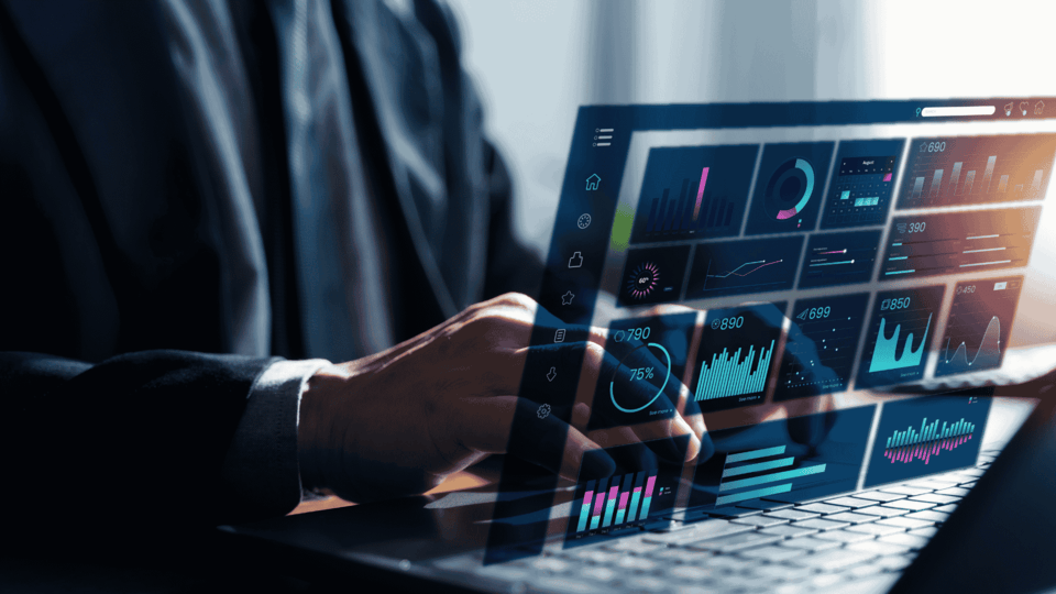 A person using dashboard for getting insights